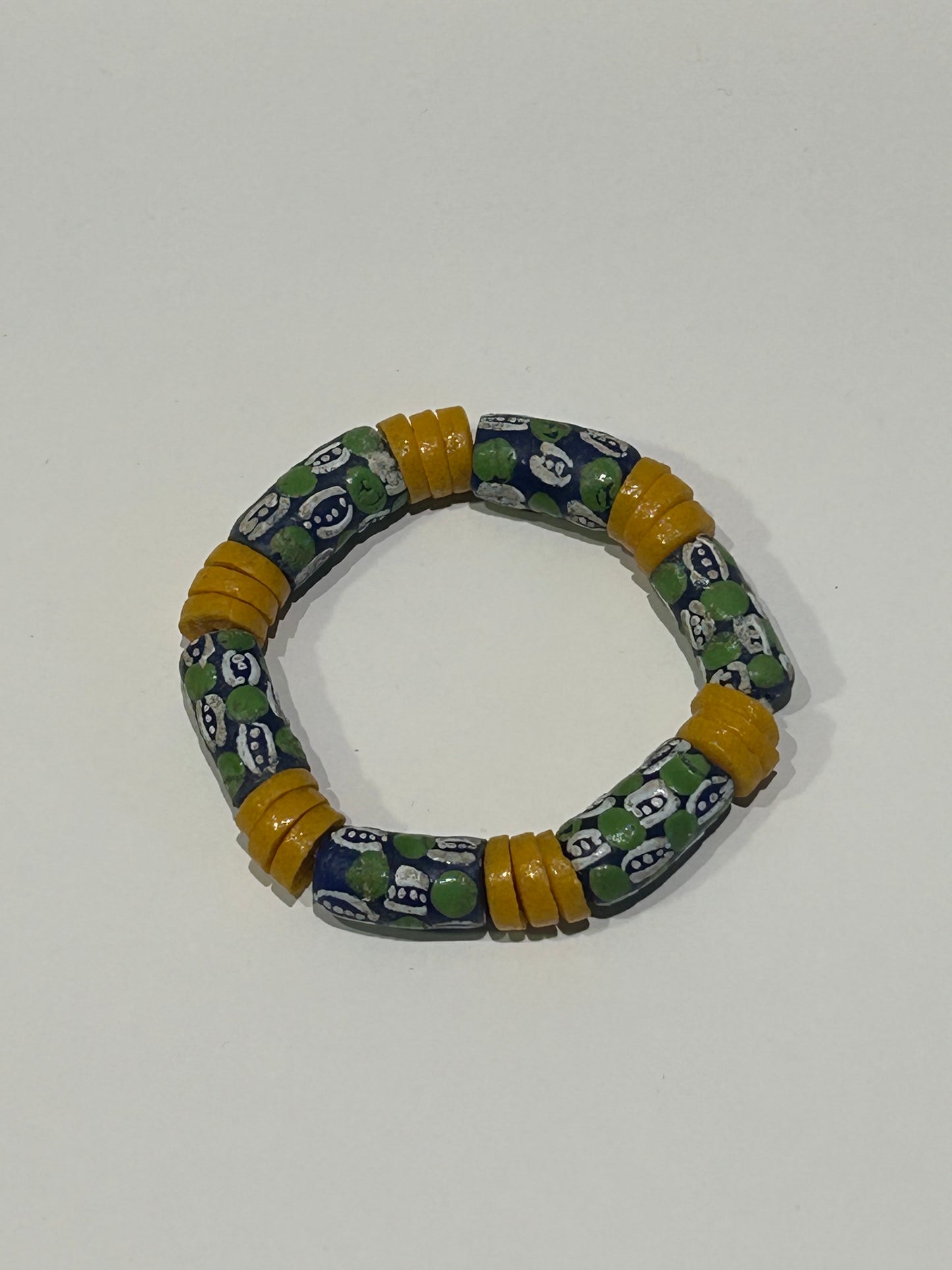 Krobo bead bracelet