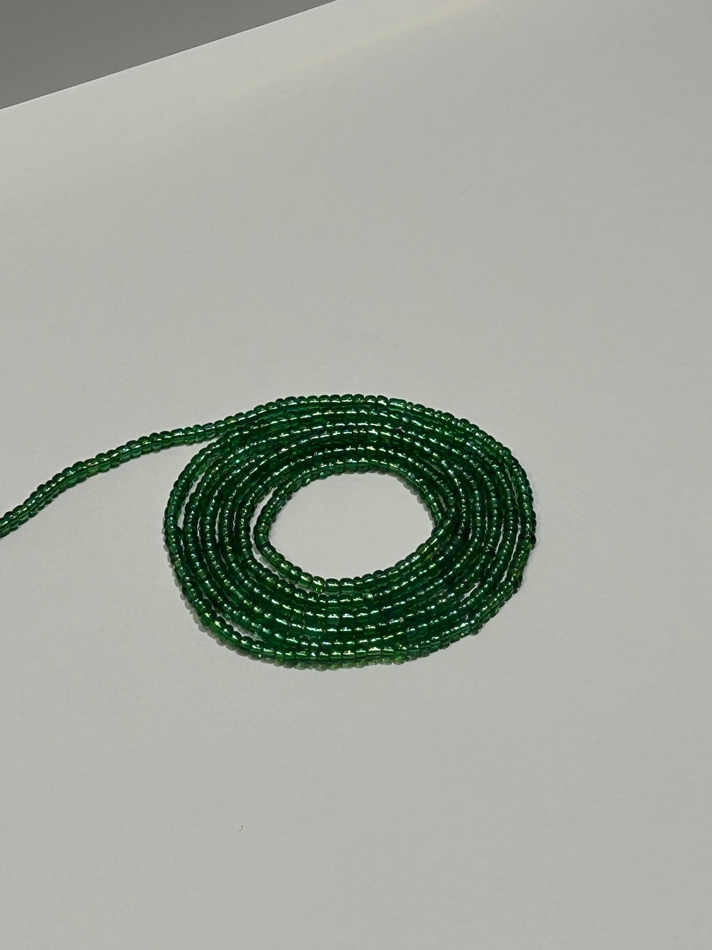 Leafy green - waistbeads