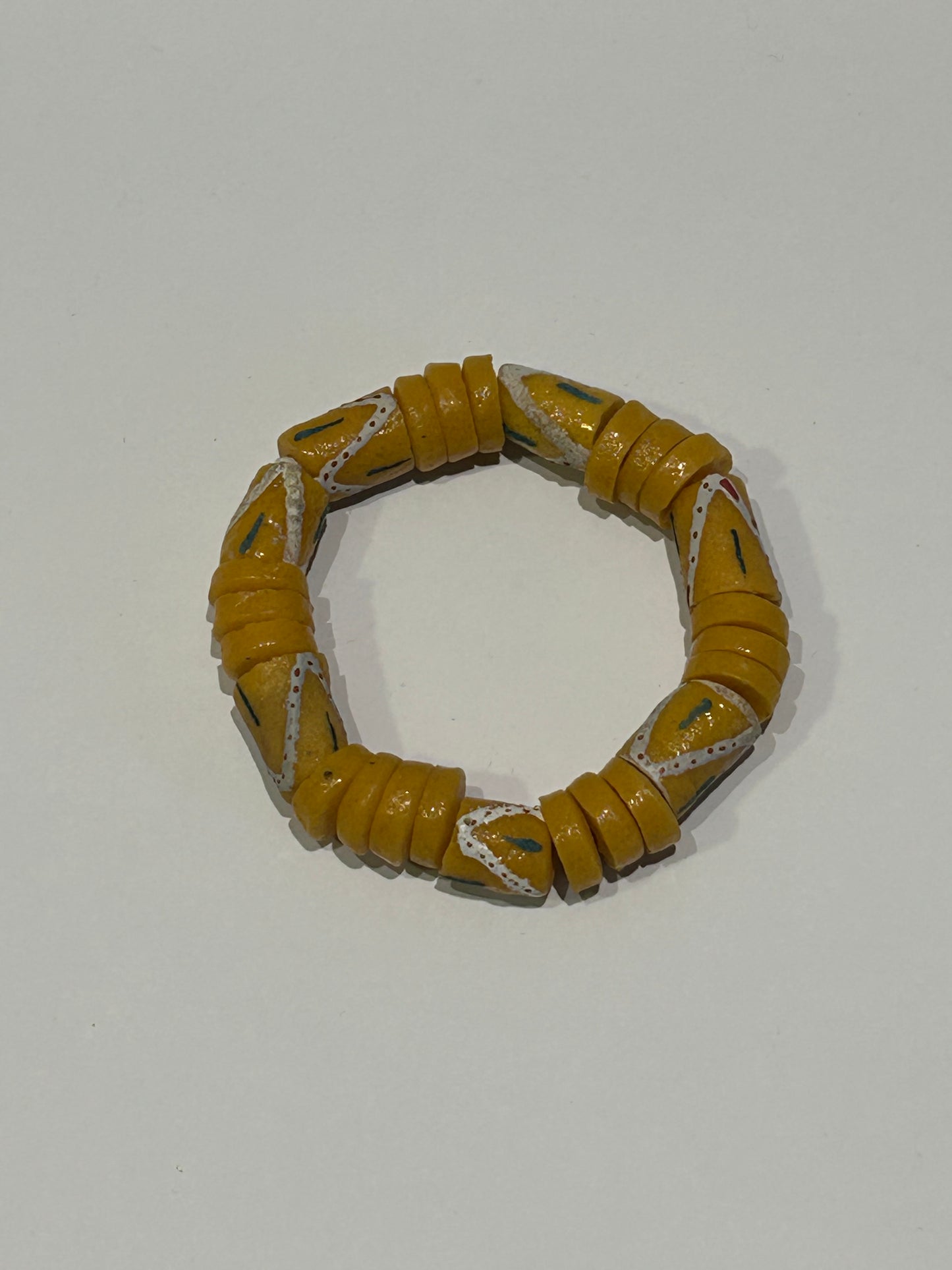 Krobo bead bracelet