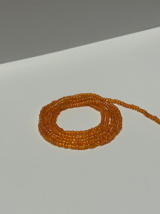 Orange soda- waistbeads
