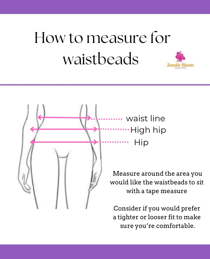 Orange soda- waistbeads
