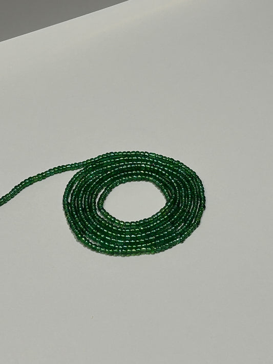 Leafy green - waistbeads