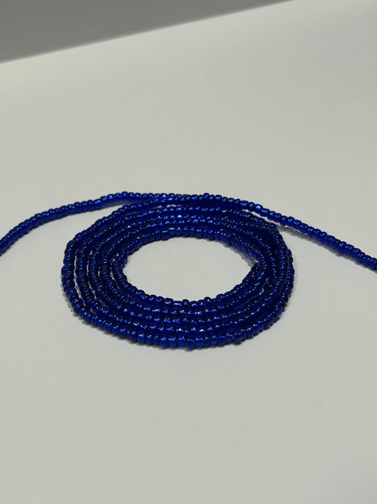 Tidal blue - waistbeads